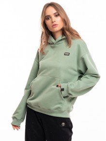 Sweatshirt with Hoodie - Green